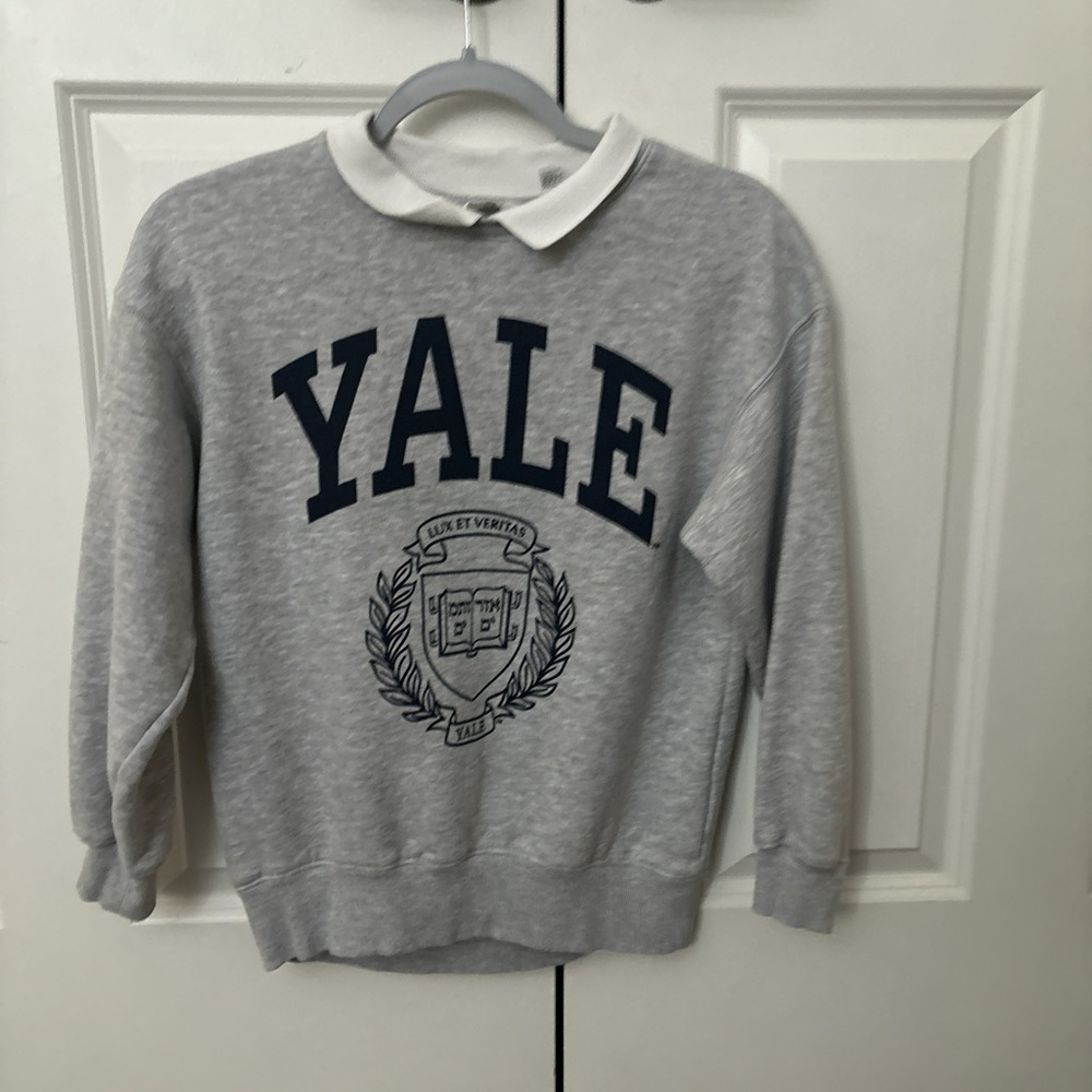 Yale University sweatshirt